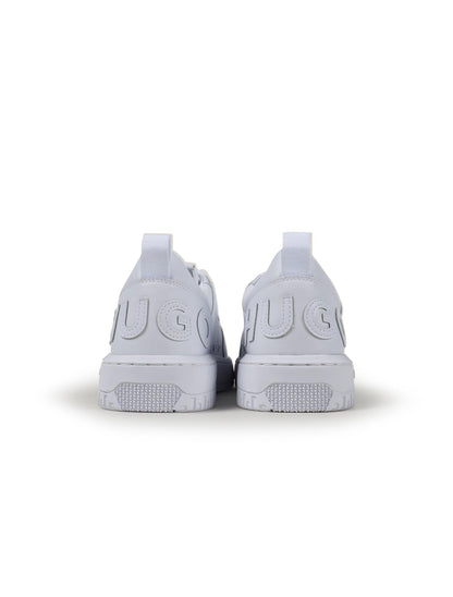 Hugo Boss Mens Kilian Tenn Shoes - White Denim Exchange