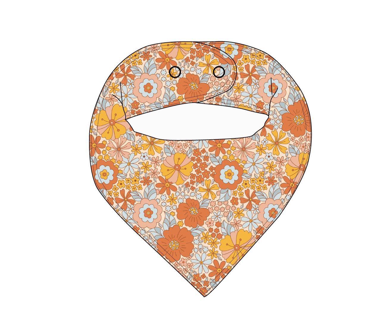 Marigold - Bib Blush Lotus