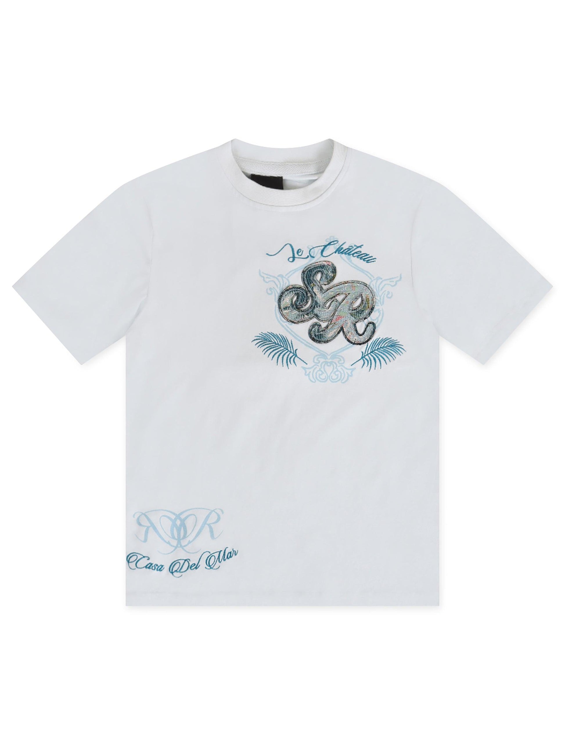 Smoke Rise Tapestry SS Tee -  Blue Denim Exchange