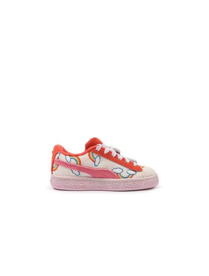 Puma (PS) Basket Elmo Cheer - Red Denim Exchange