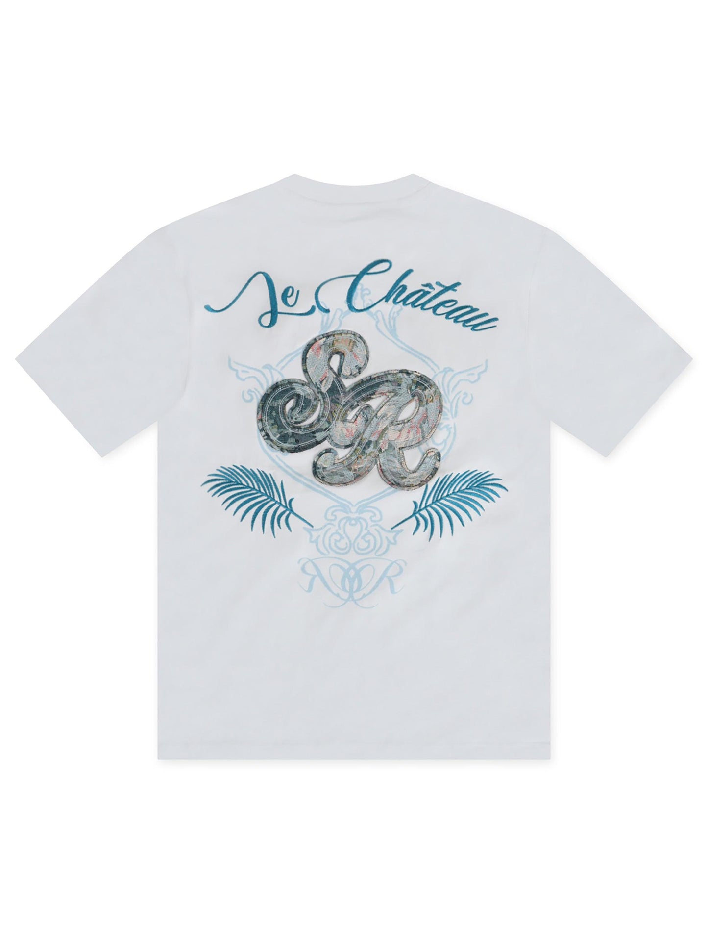 Smoke Rise Tapestry SS Tee -  Blue Denim Exchange