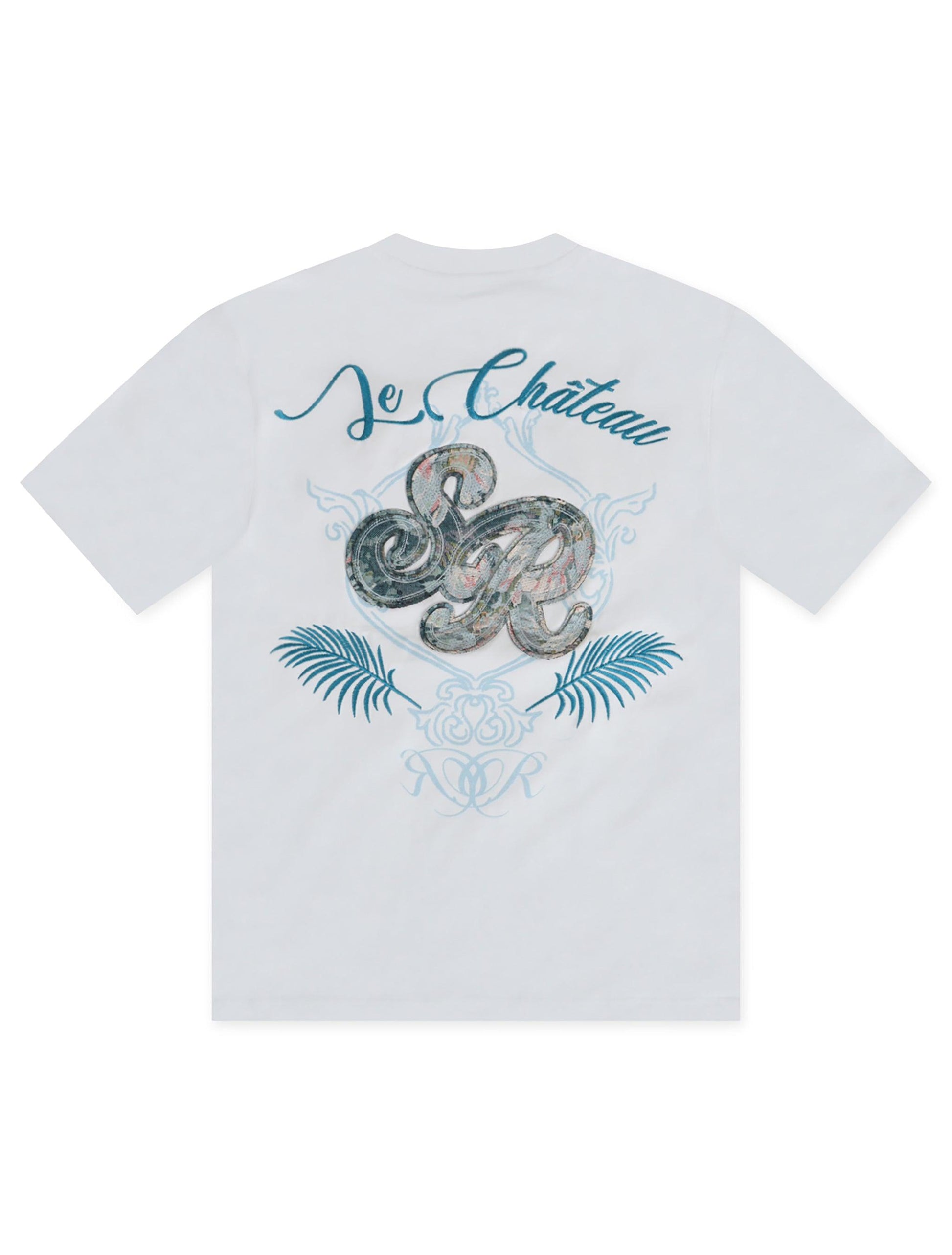 Smoke Rise Tapestry SS Tee -  Blue Denim Exchange
