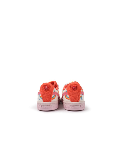 Puma (TD) Basket Elmo Cheer 2 - Red Denim Exchange