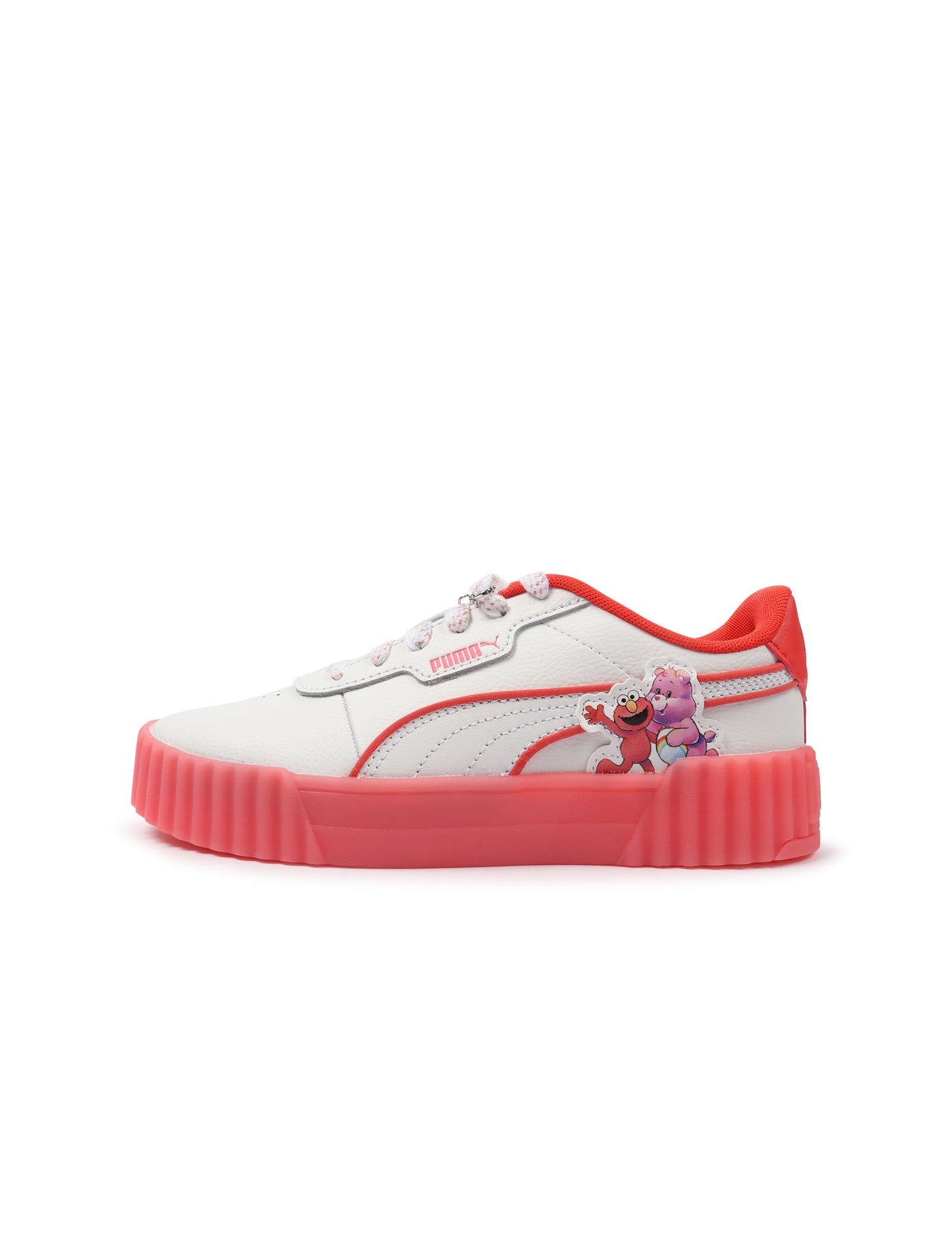 Puma Womens Carina 3.0 Care Bear SS - White/Red Denim Exchange