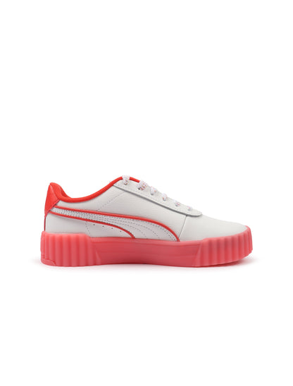 Puma Womens Carina 3.0 Care Bear SS - White/Red Denim Exchange