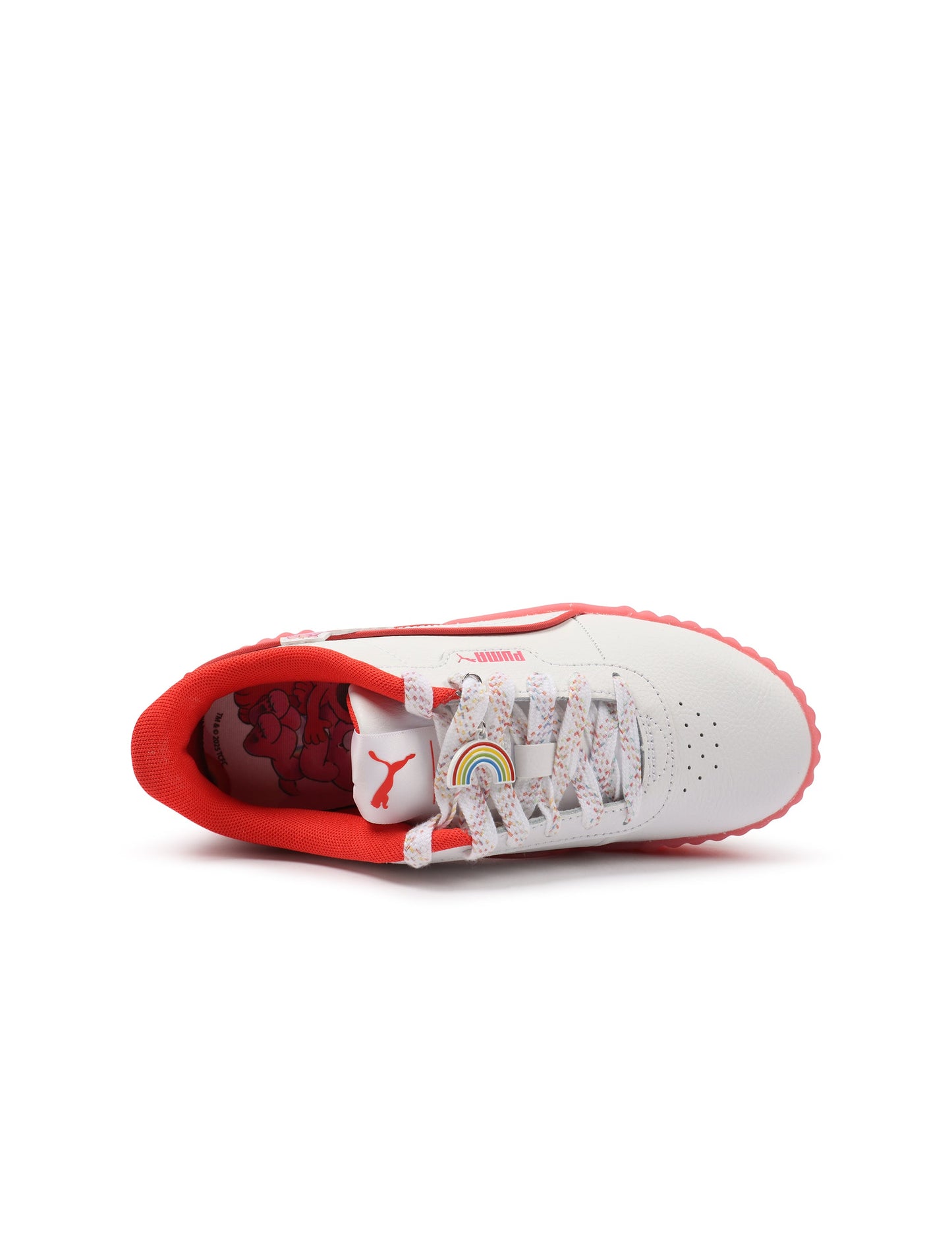 Puma Womens Carina 3.0 Care Bear SS - White/Red Denim Exchange