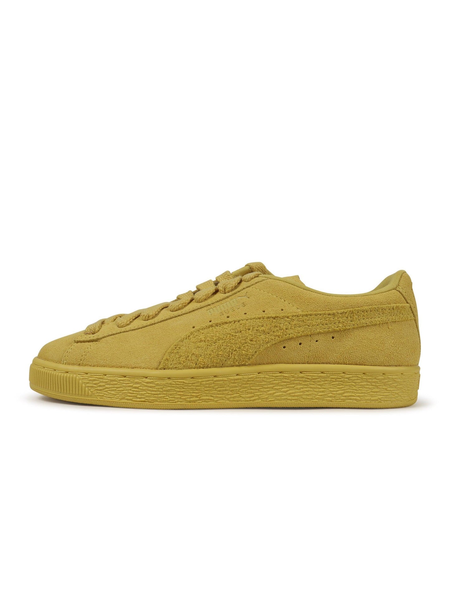 Puma Suede Love Marathon Sneaker - Yellow Denim Exchange