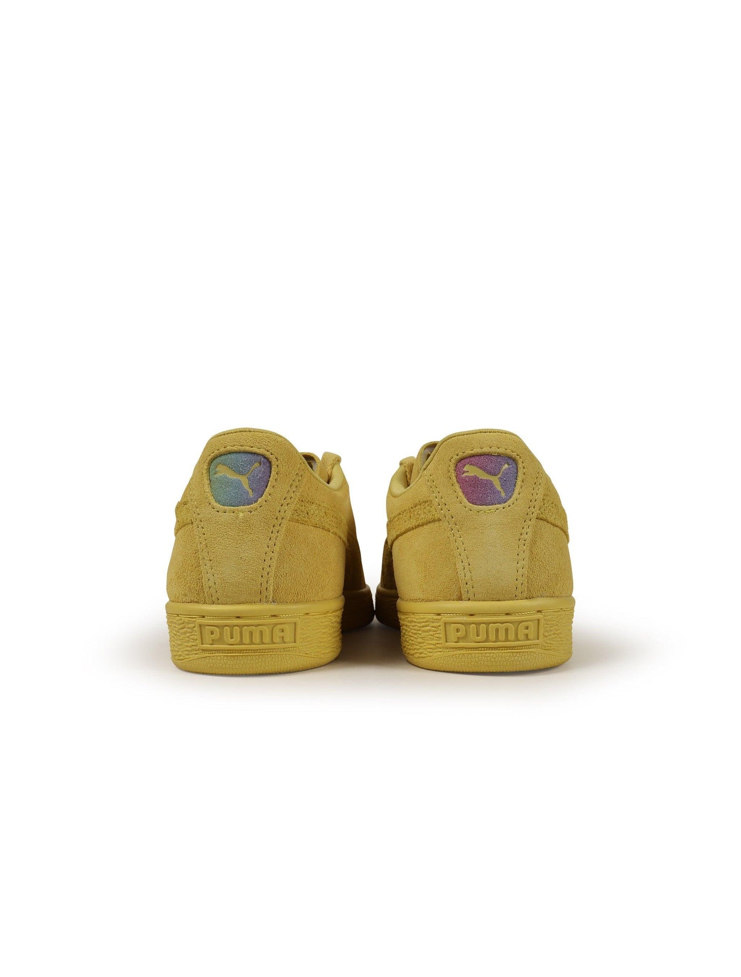 Puma Suede Love Marathon Sneaker - Yellow Denim Exchange