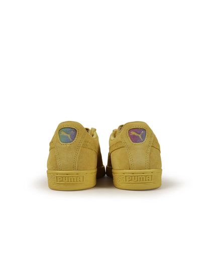 Puma Suede Love Marathon Sneaker - Yellow Denim Exchange