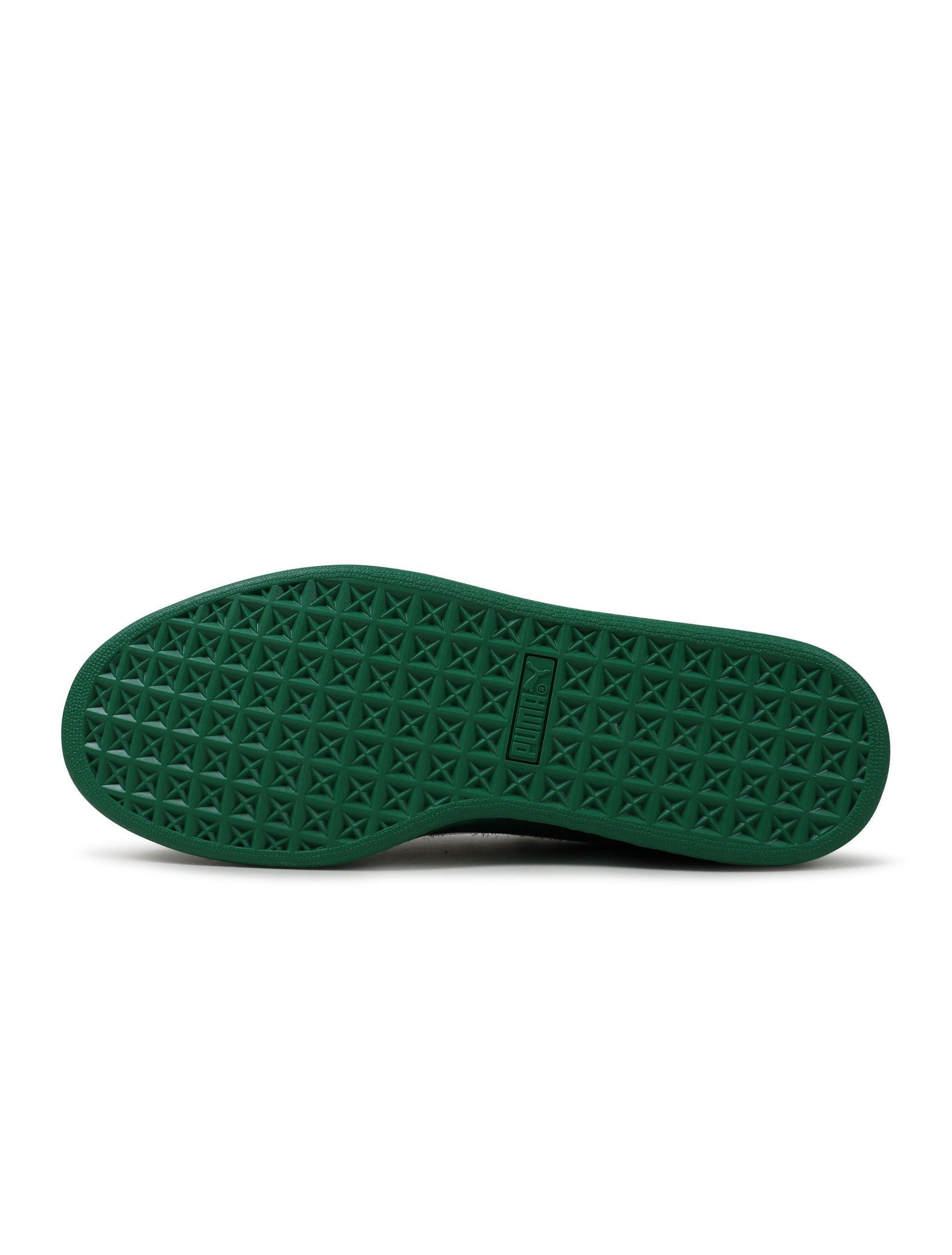 Puma Suede Love Marathon Sneaker - Green Denim Exchange