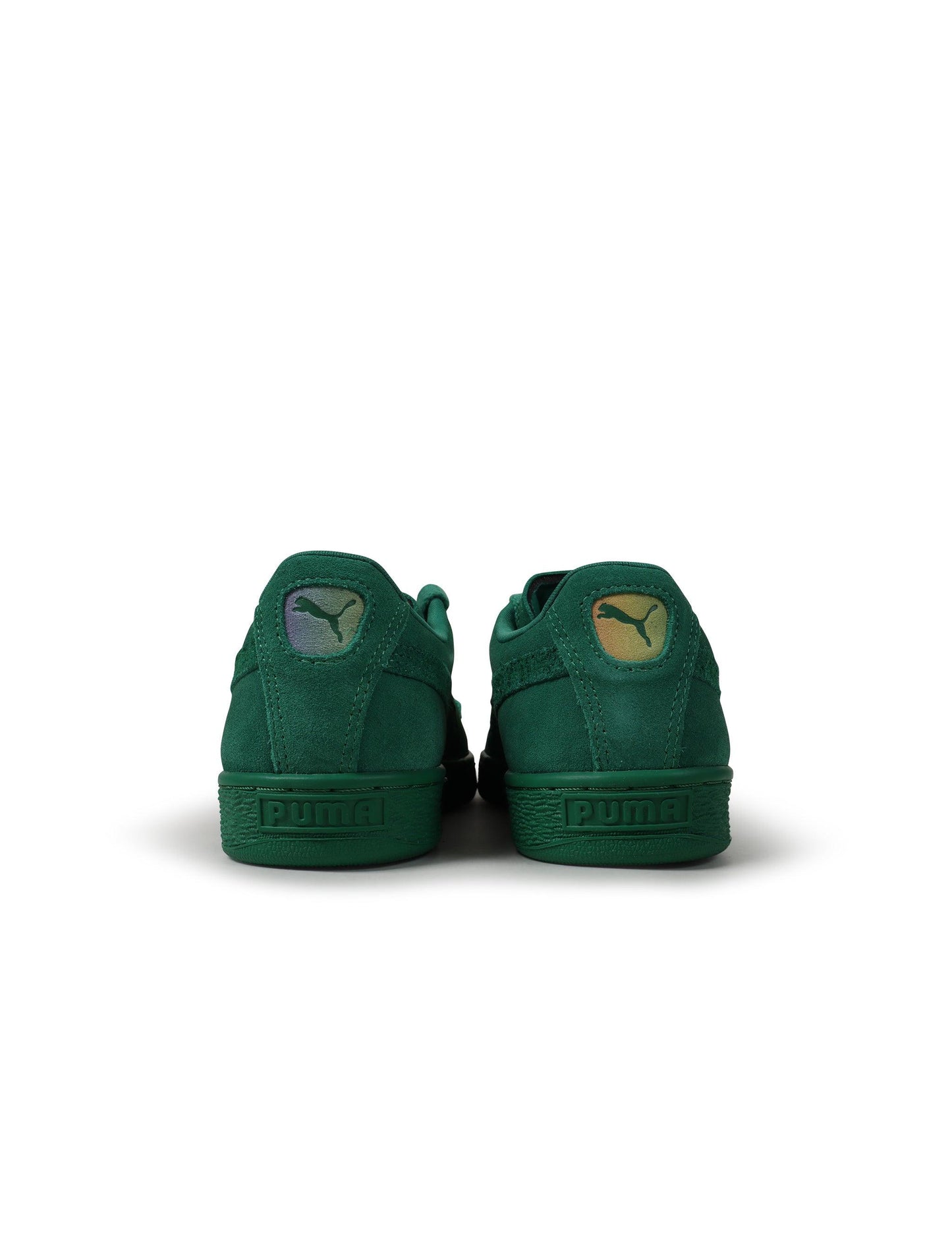 Puma Suede Love Marathon Sneaker - Green Denim Exchange