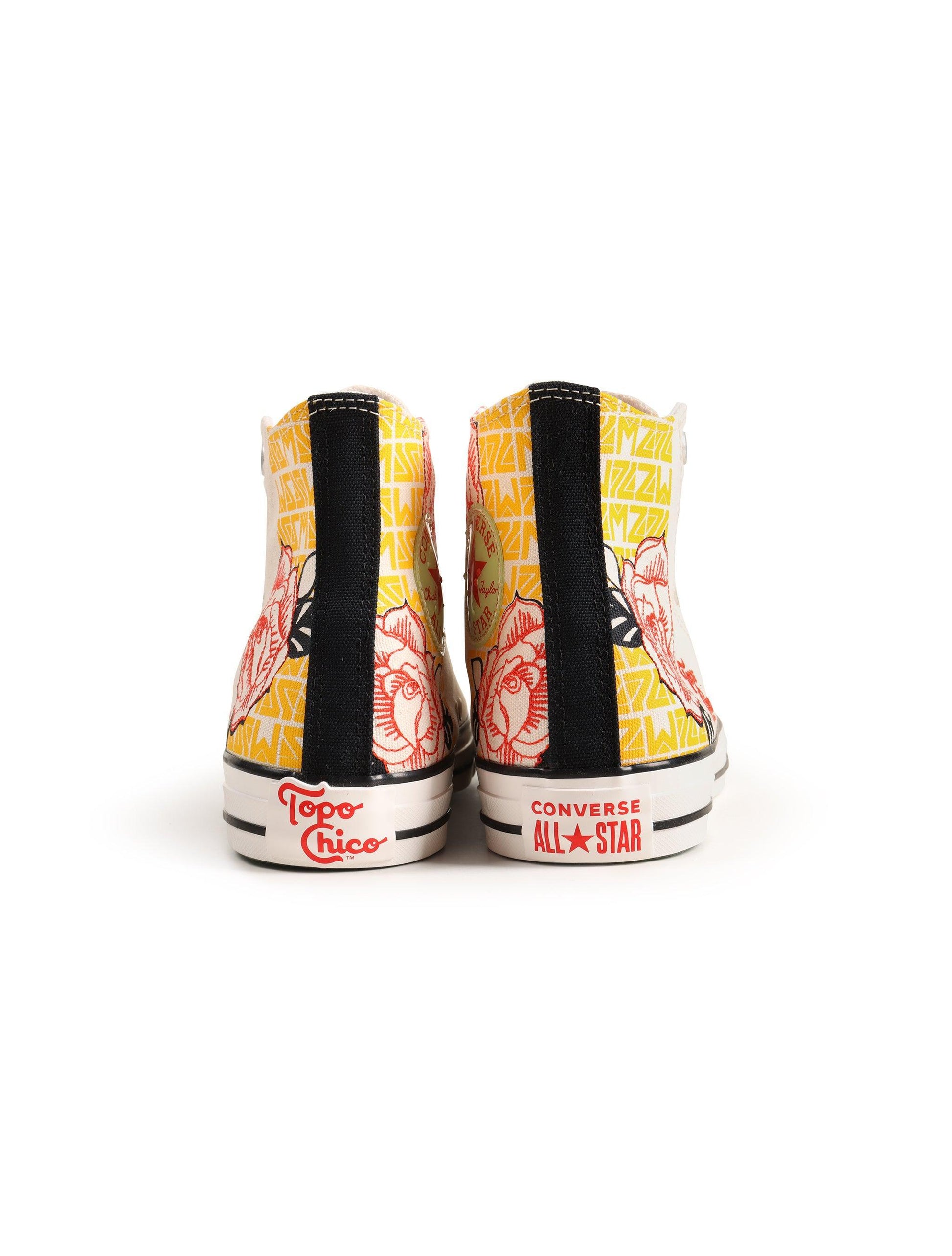Converse Mens Chuck Taylor All Star Hi Topo Chico - Cream Denim Exchange