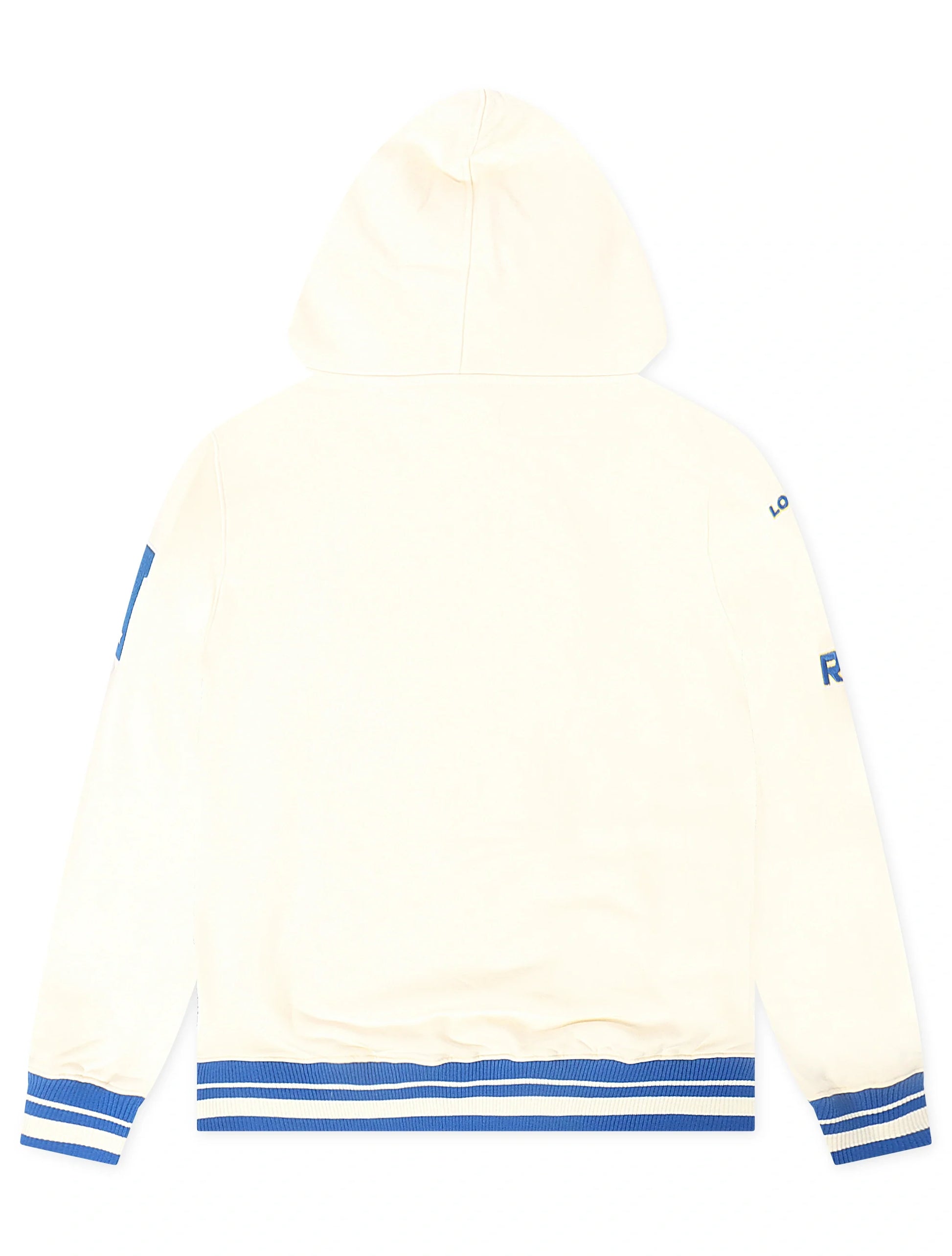 Pro Standard LA Rams Retro Pullover Hoodie - Eggshell Denim Exchange