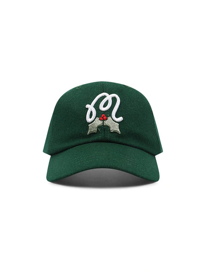 Malbon Mistleflow Dad Hat - Green Denim Exchange