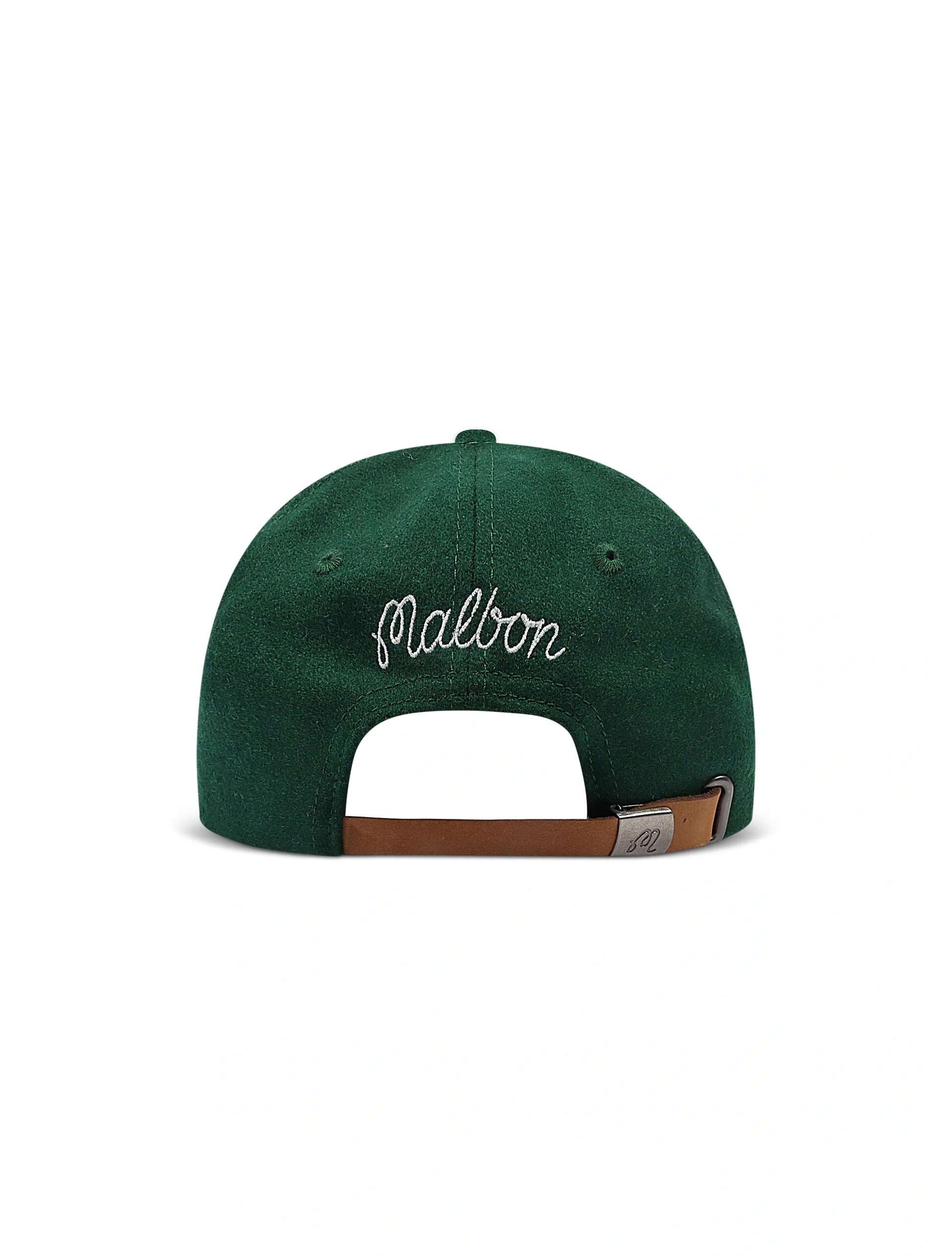 Malbon Mistleflow Dad Hat - Green Denim Exchange