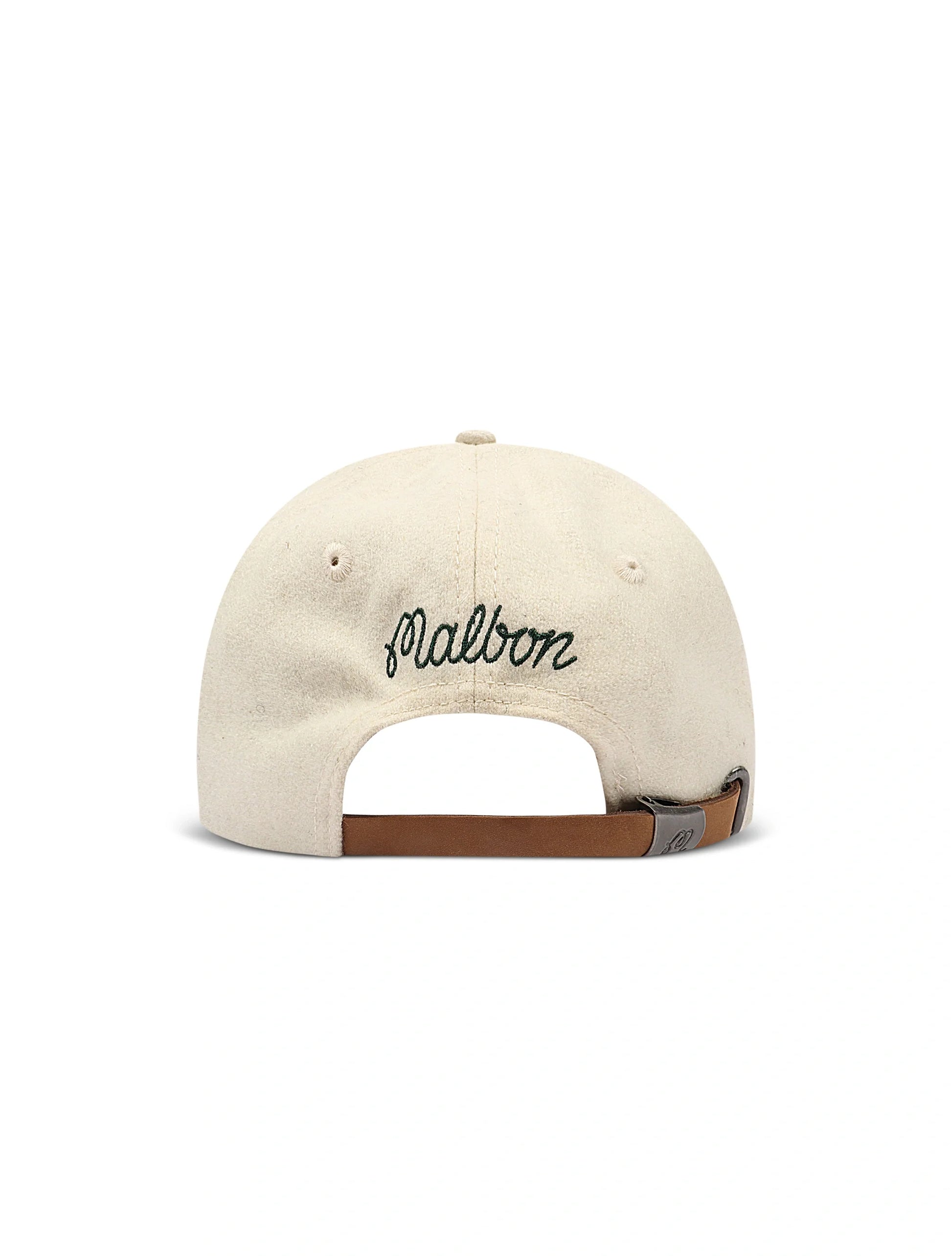 Malbon Mistleflow Dad Hat - Ivory Denim Exchange