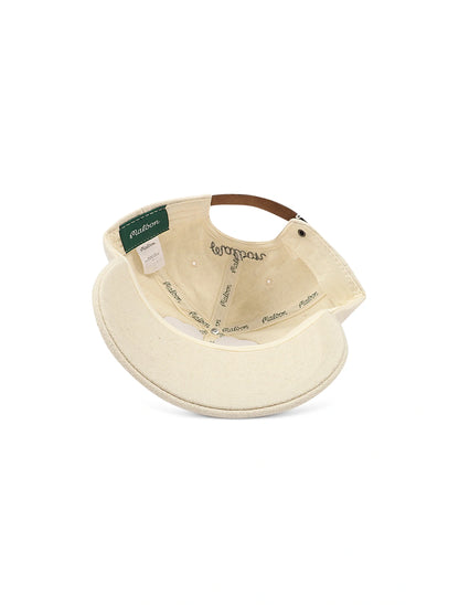 Malbon Mistleflow Dad Hat - Ivory Denim Exchange