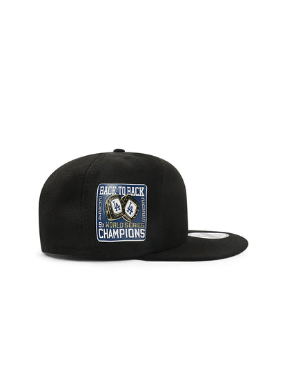 New Era 950 Back to Back Champs Snapback - Black Denim Exchange