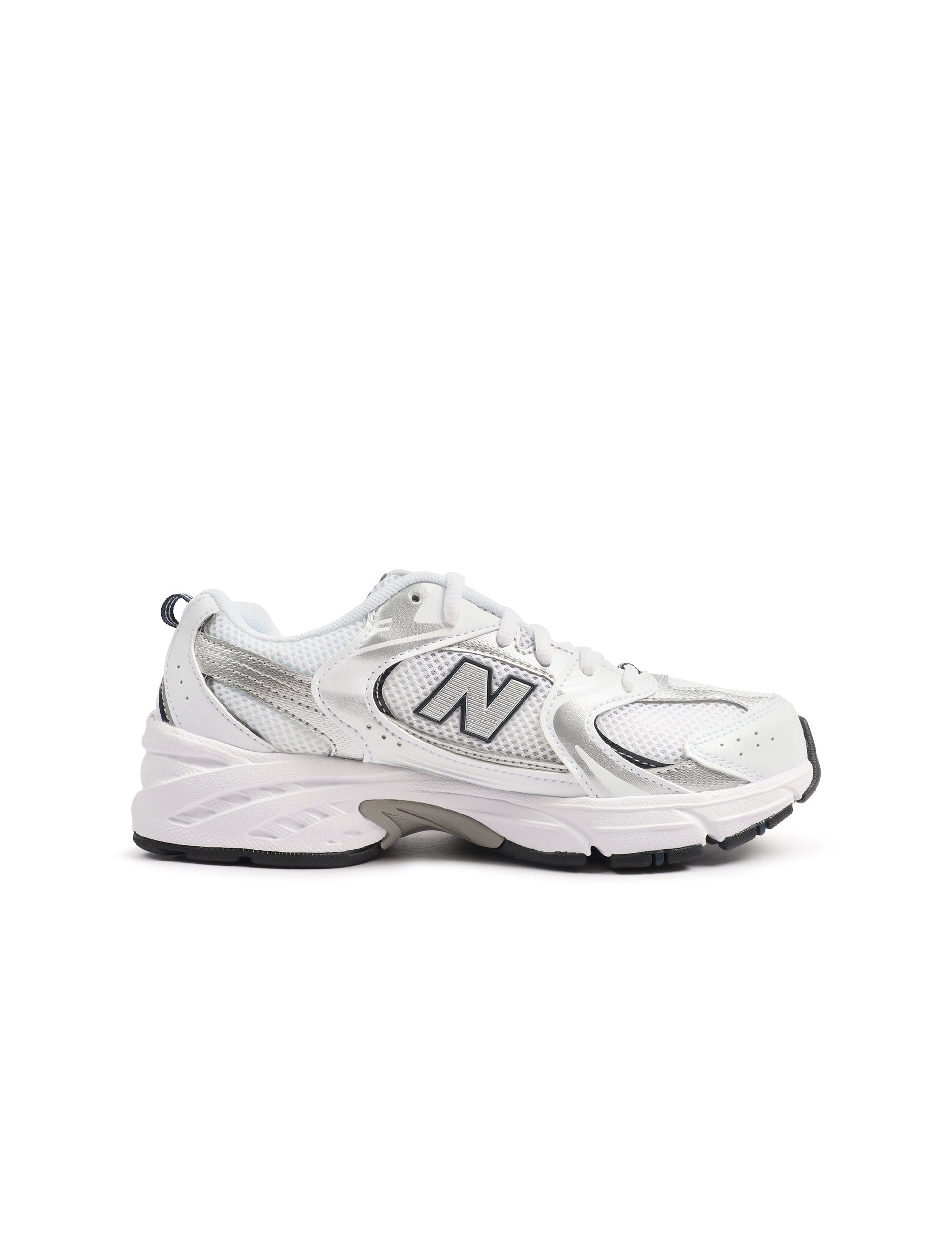 New Balance Big Kids 530 Running Shoes - White/Indigo Denim Exchange