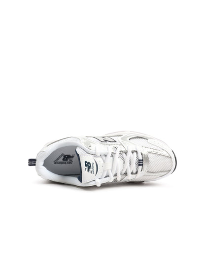 New Balance Big Kids 530 Running Shoes - White/Indigo Denim Exchange