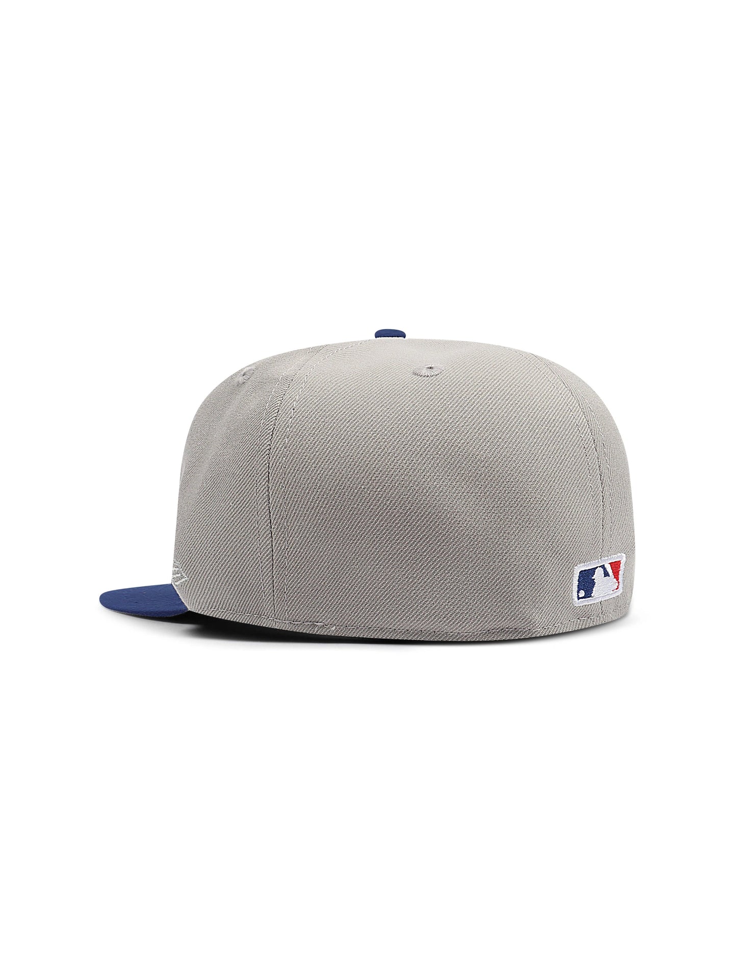 New Era 5950 Dodgers Champions Script Hat - Grey Denim Exchange