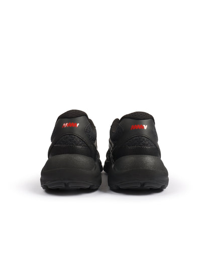 Hugo Boss Mens Trainers Leather Mesh - Black Denim Exchange