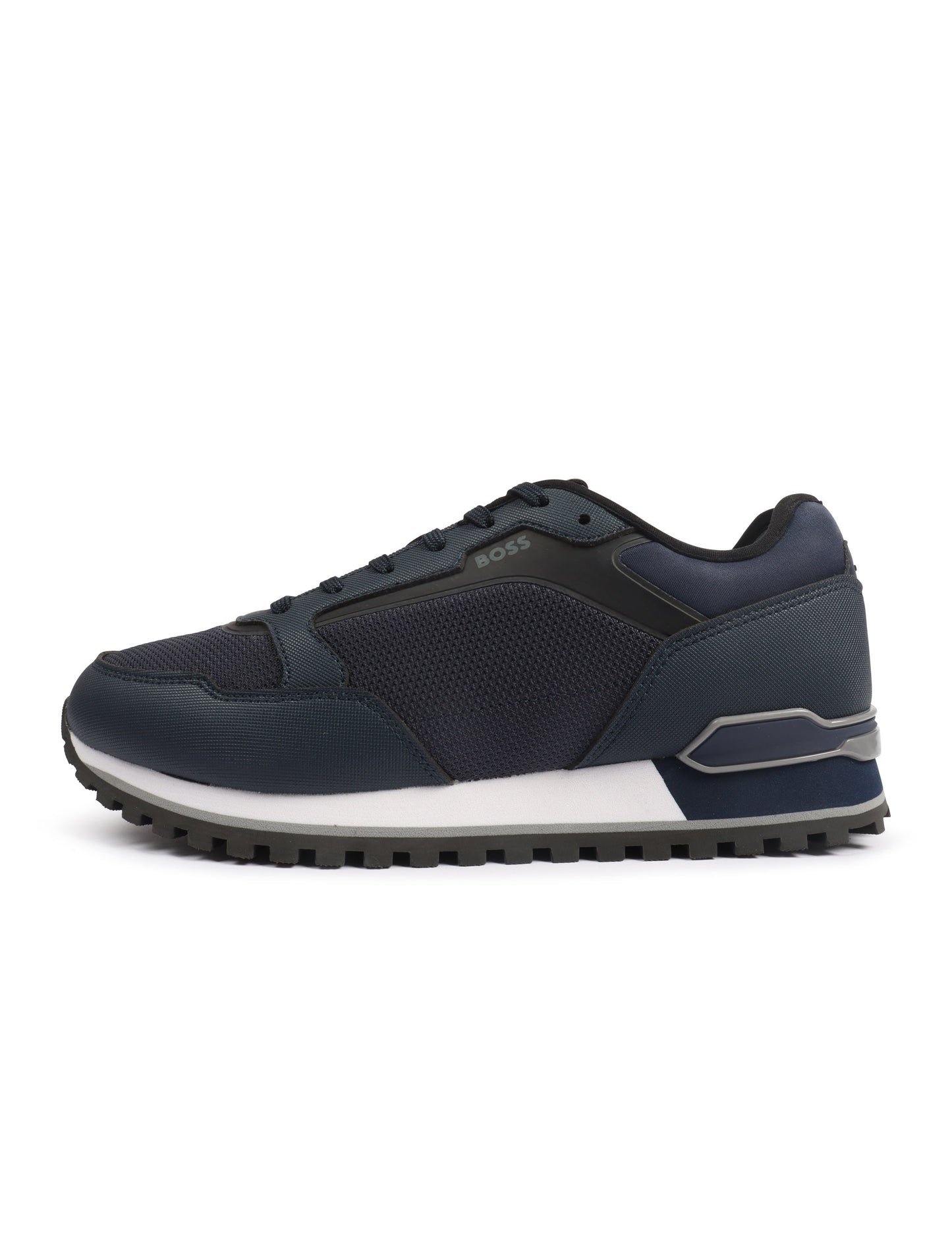 Hugo Boss Mens Parkour Runn Shoes - Dark Blue Denim Exchange