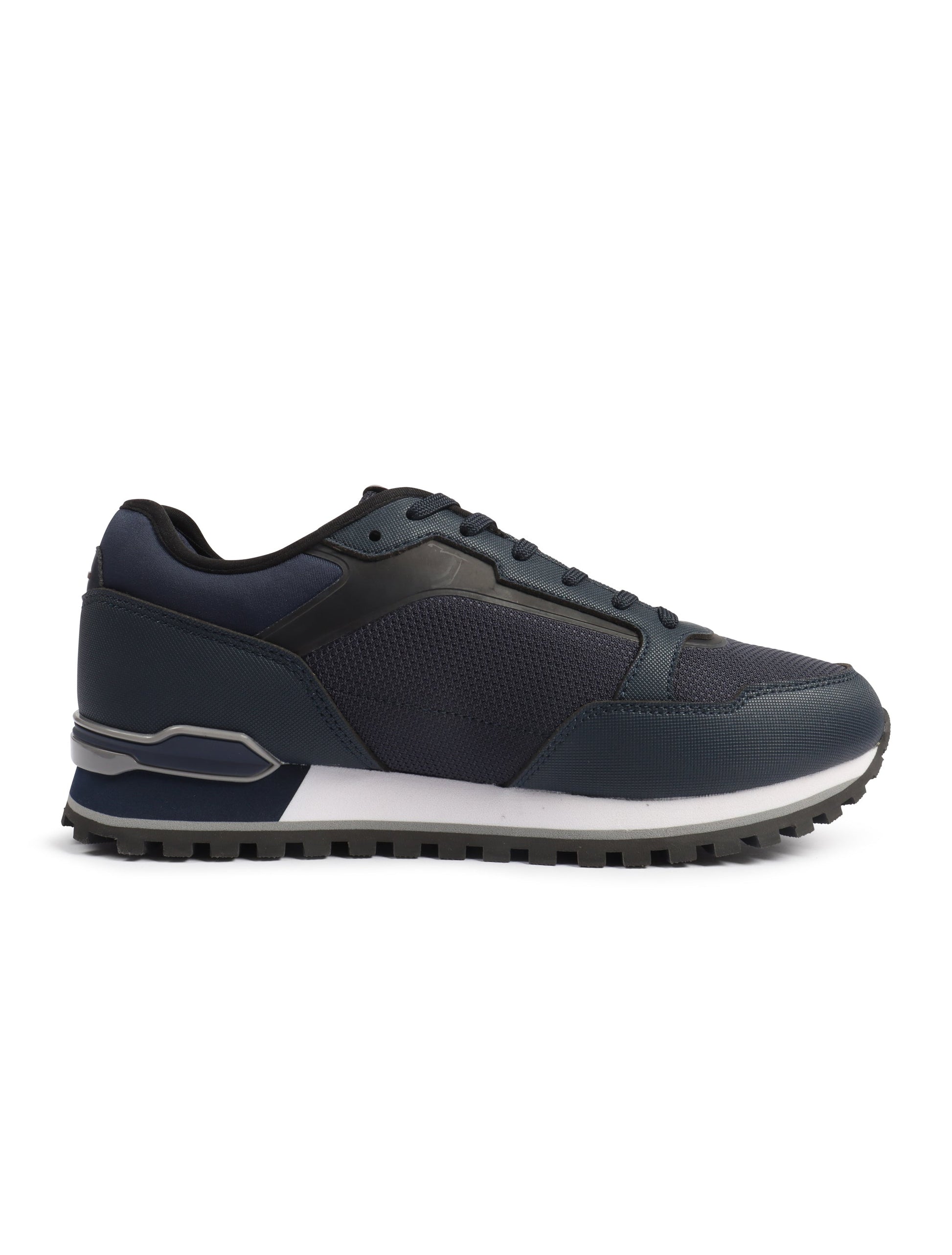 Hugo Boss Mens Parkour Runn Shoes - Dark Blue Denim Exchange