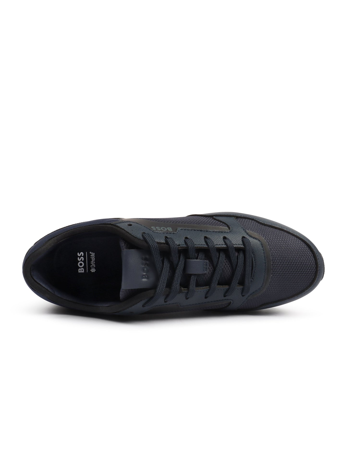 Hugo Boss Mens Parkour Runn Shoes - Dark Blue Denim Exchange