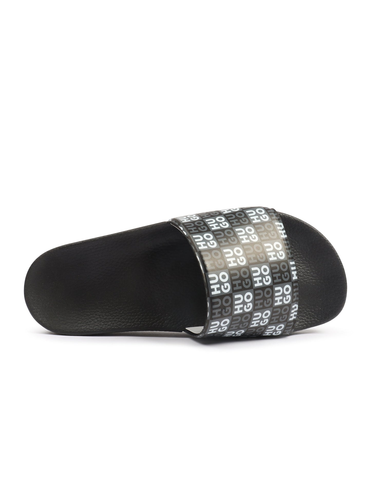 Hugo Timein Stacked Slide - Black Denim Exchange