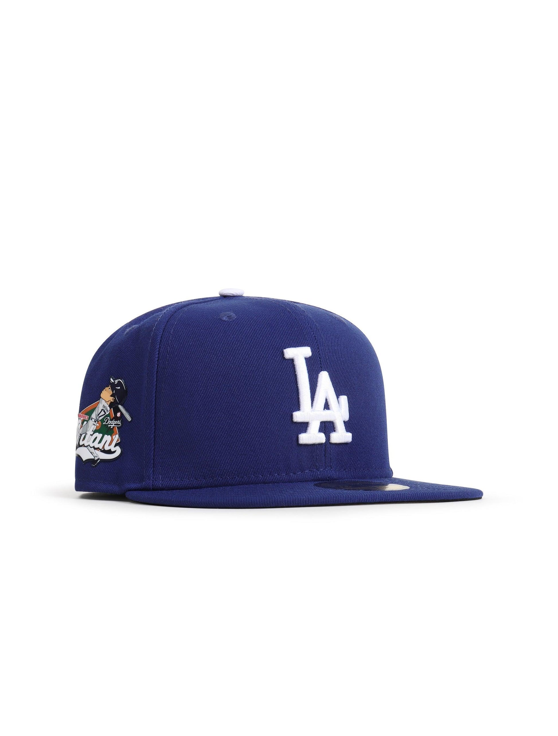 New Era 5950 La Dodgers Shohei Ohtani Batterman Patch Hat - Royal Denim Exchange