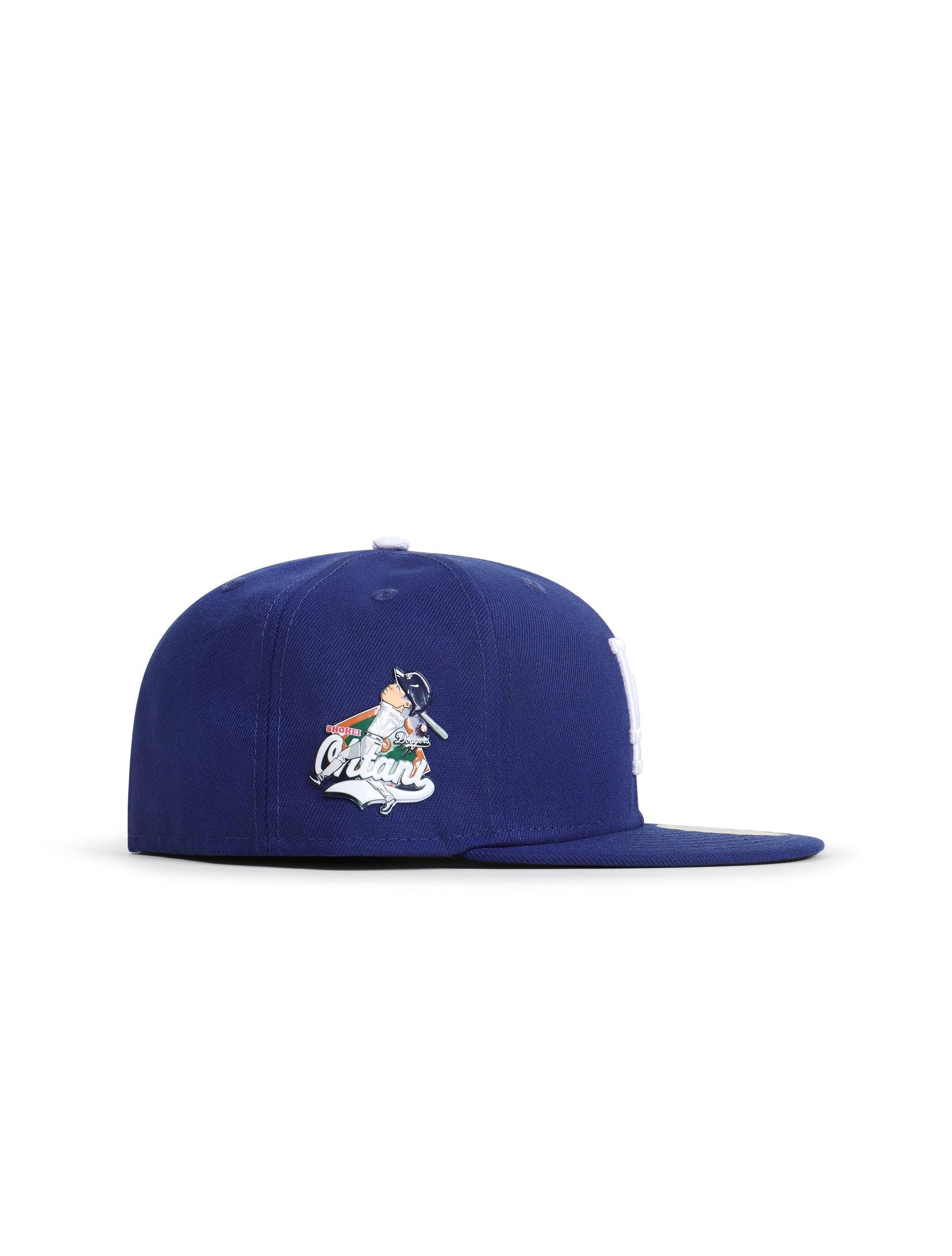 New Era 5950 La Dodgers Shohei Ohtani Batterman Patch Hat - Royal Denim Exchange