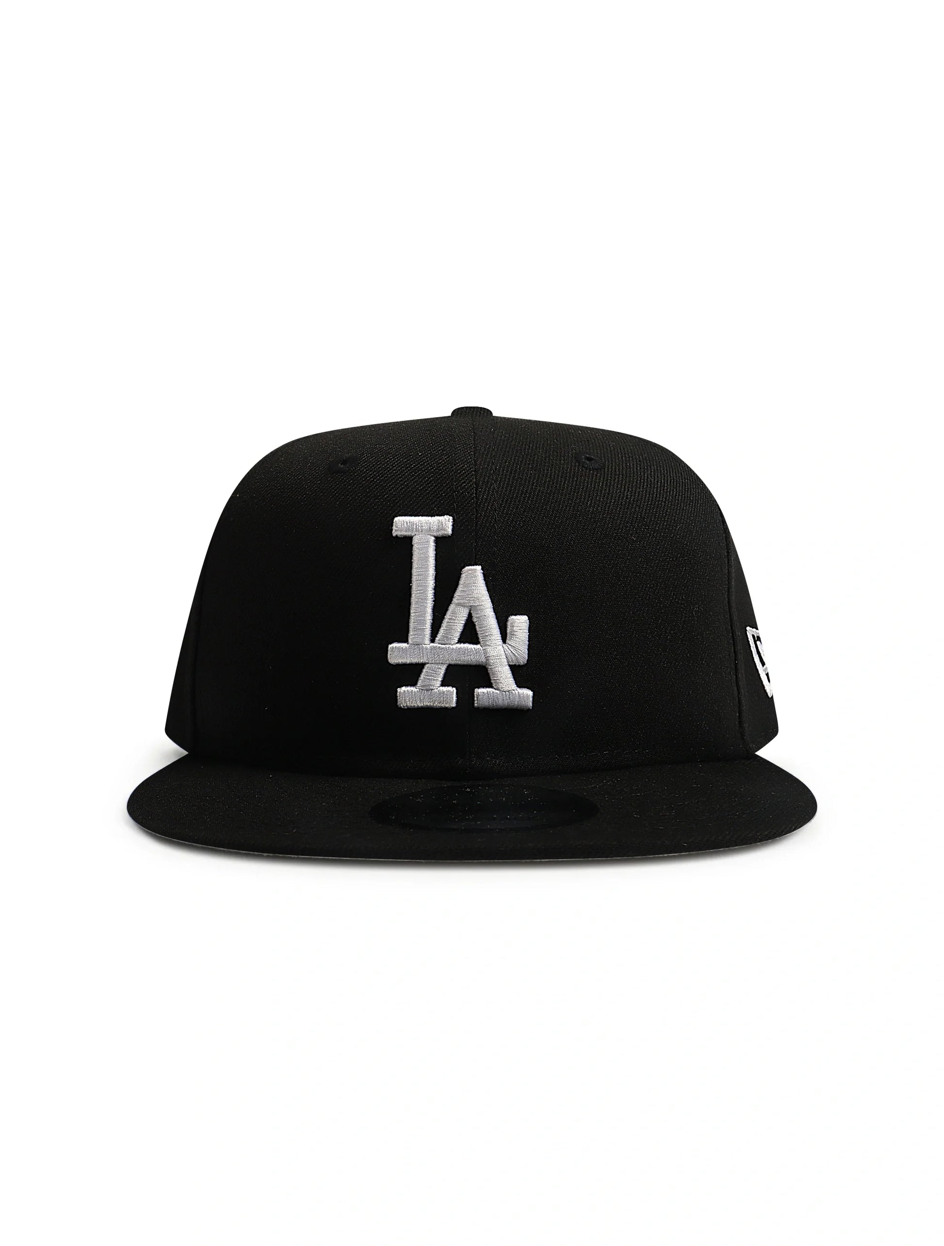 New Era 950 LA Dodgers Snapback - Black/White Denim Exchange