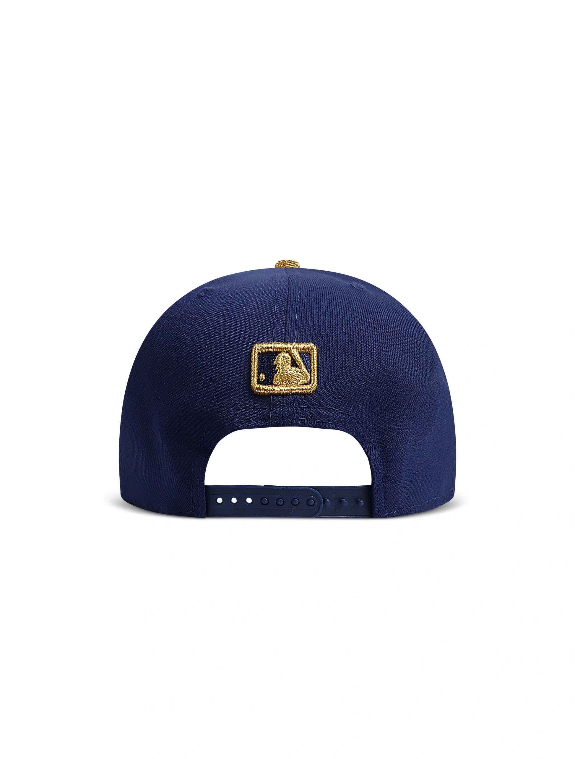 New Era 950 LA Dodgers World Series Champs Snapback - Blue/Gold Denim Exchange