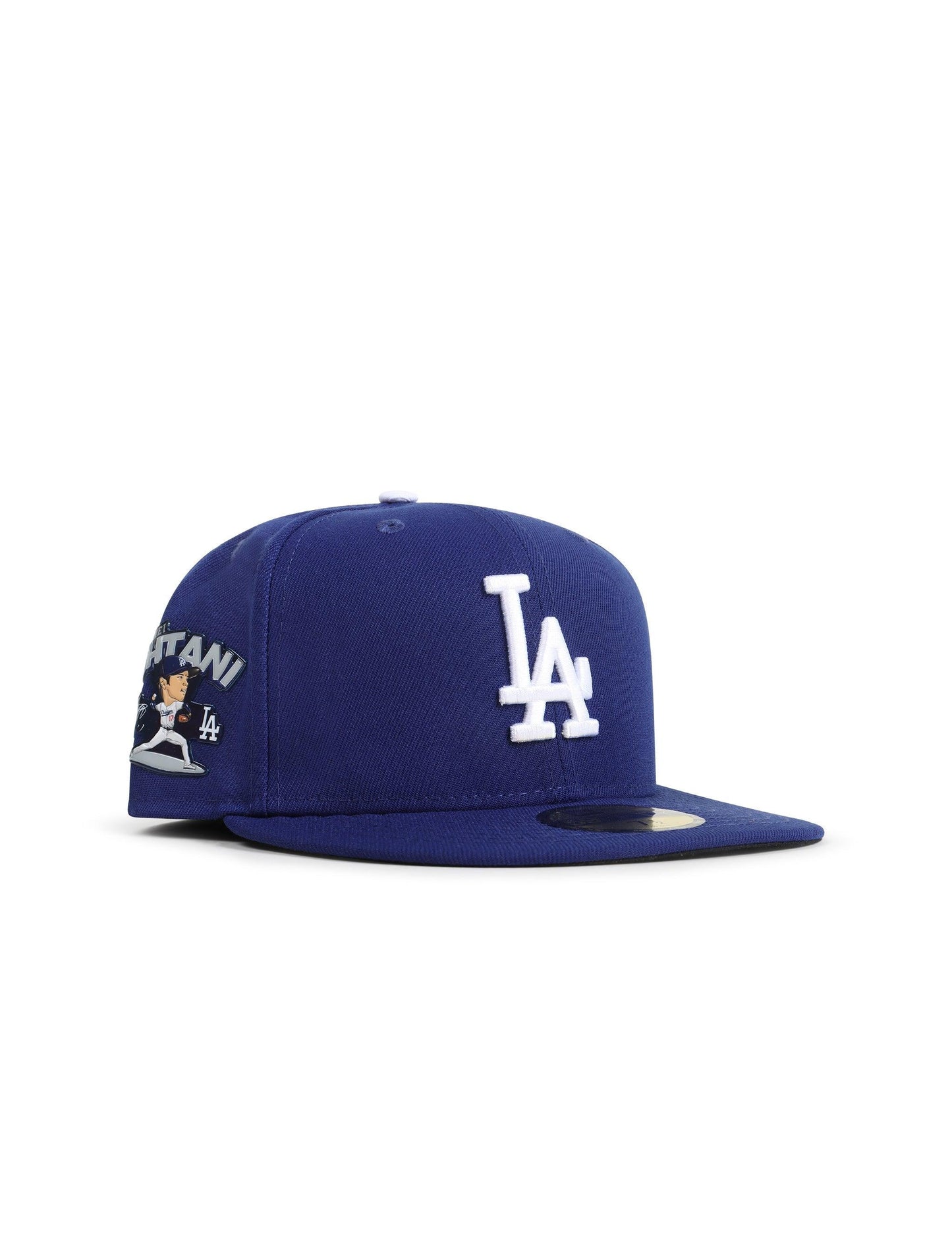 New Era 5950 La Dodgers Shohei Ohtani Pitcher Patch Hat - Royal Denim Exchange