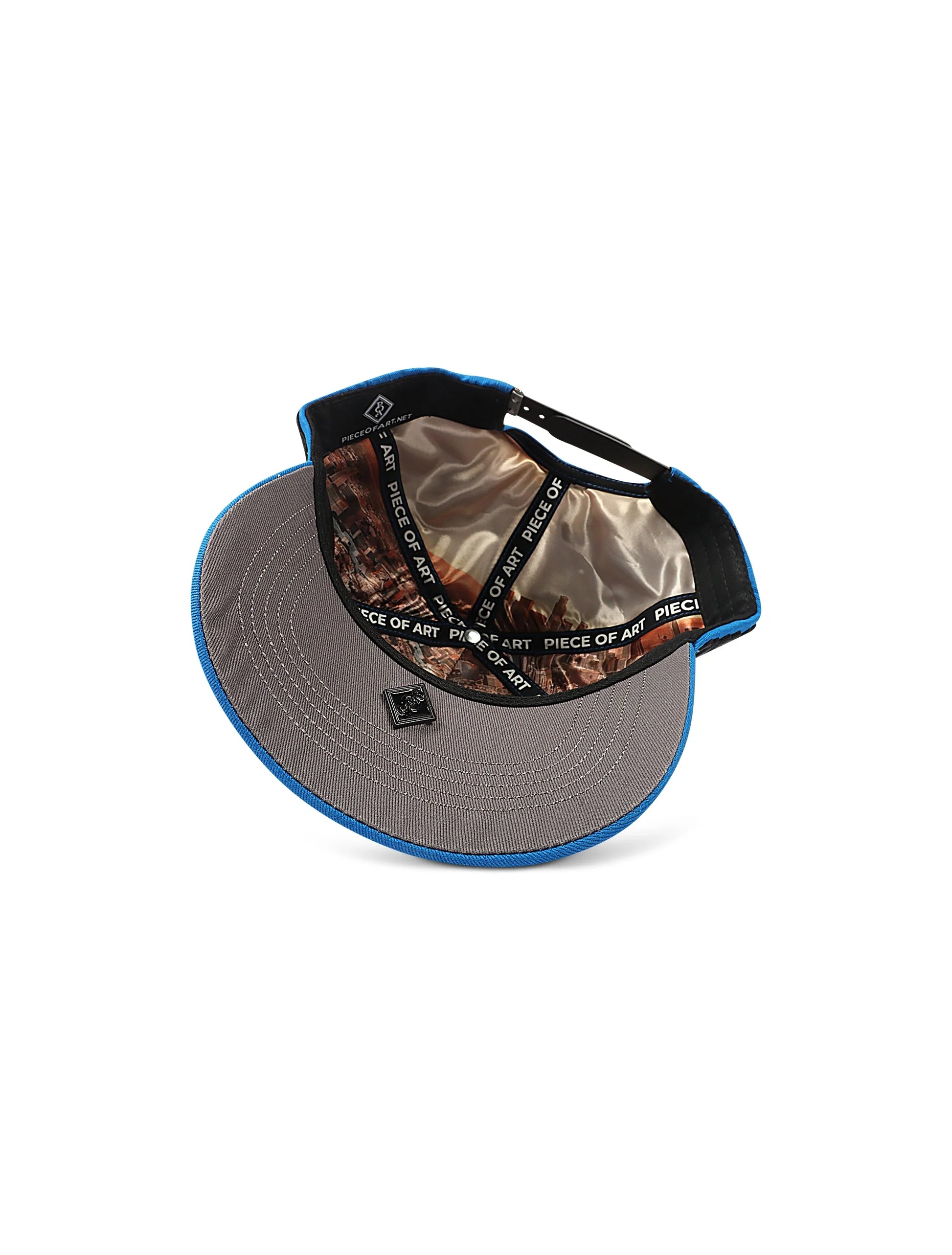 Piece Of Art Heavenly City Hat - Blue Denim Exchange