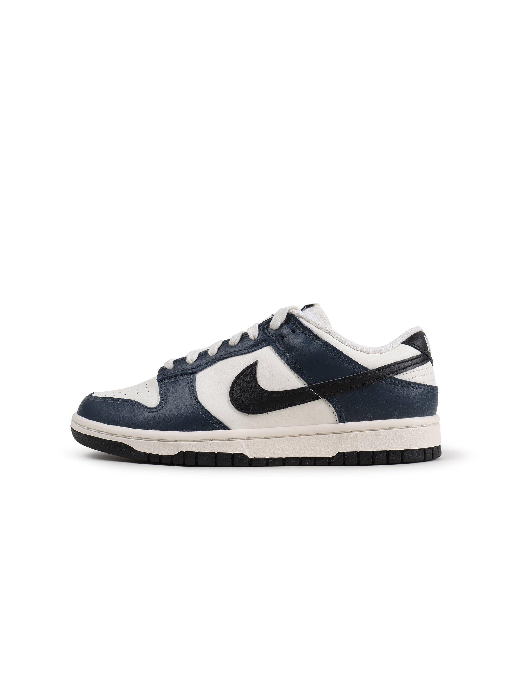 Nike Womens Dunk Low  - Armory Navy/Black-Sail Denim Exchange