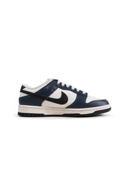 Nike Womens Dunk Low  - Armory Navy/Black-Sail Denim Exchange