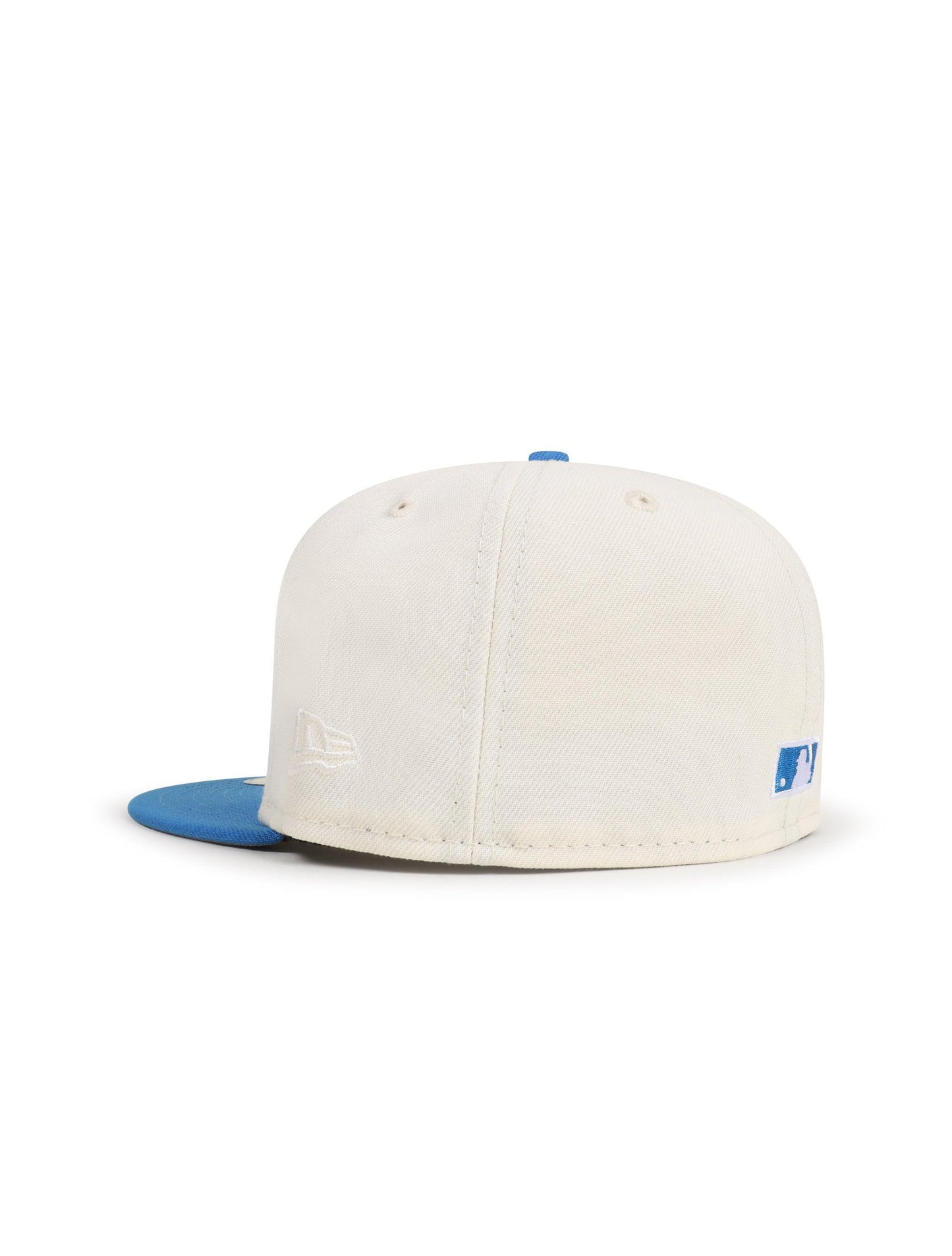 New Era 5950 Dodgers 40Th Anniversary Hat - Chrome/Southwest Blue Denim Exchange