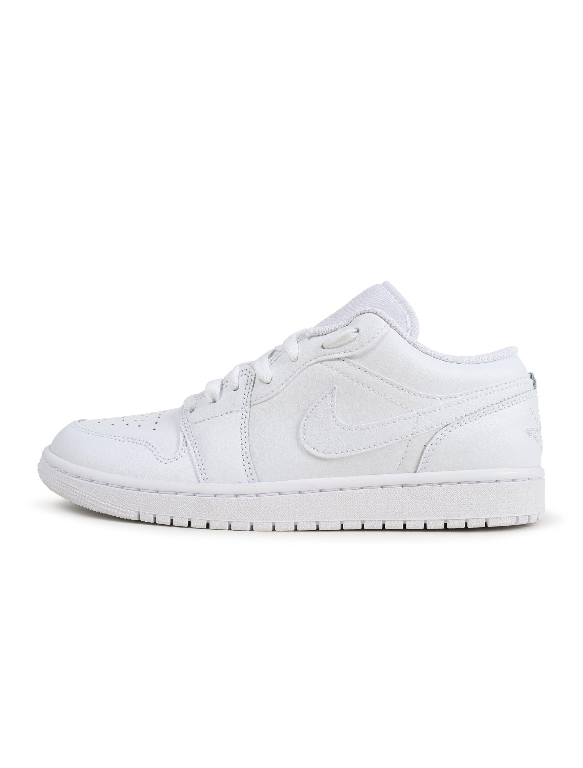 Air Jordan 1 Low White/White-White Denim Exchange