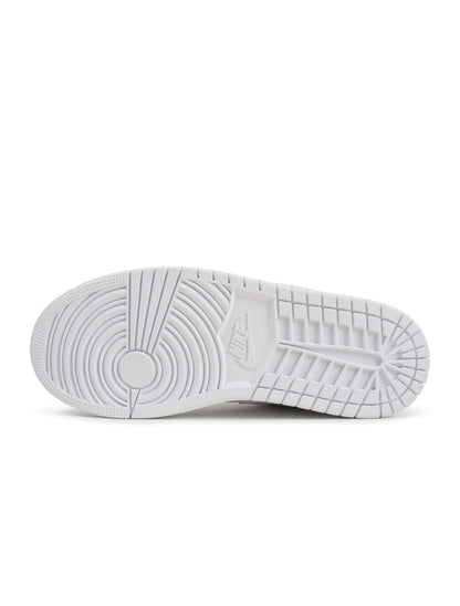 Air Jordan 1 Low White/White-White Denim Exchange