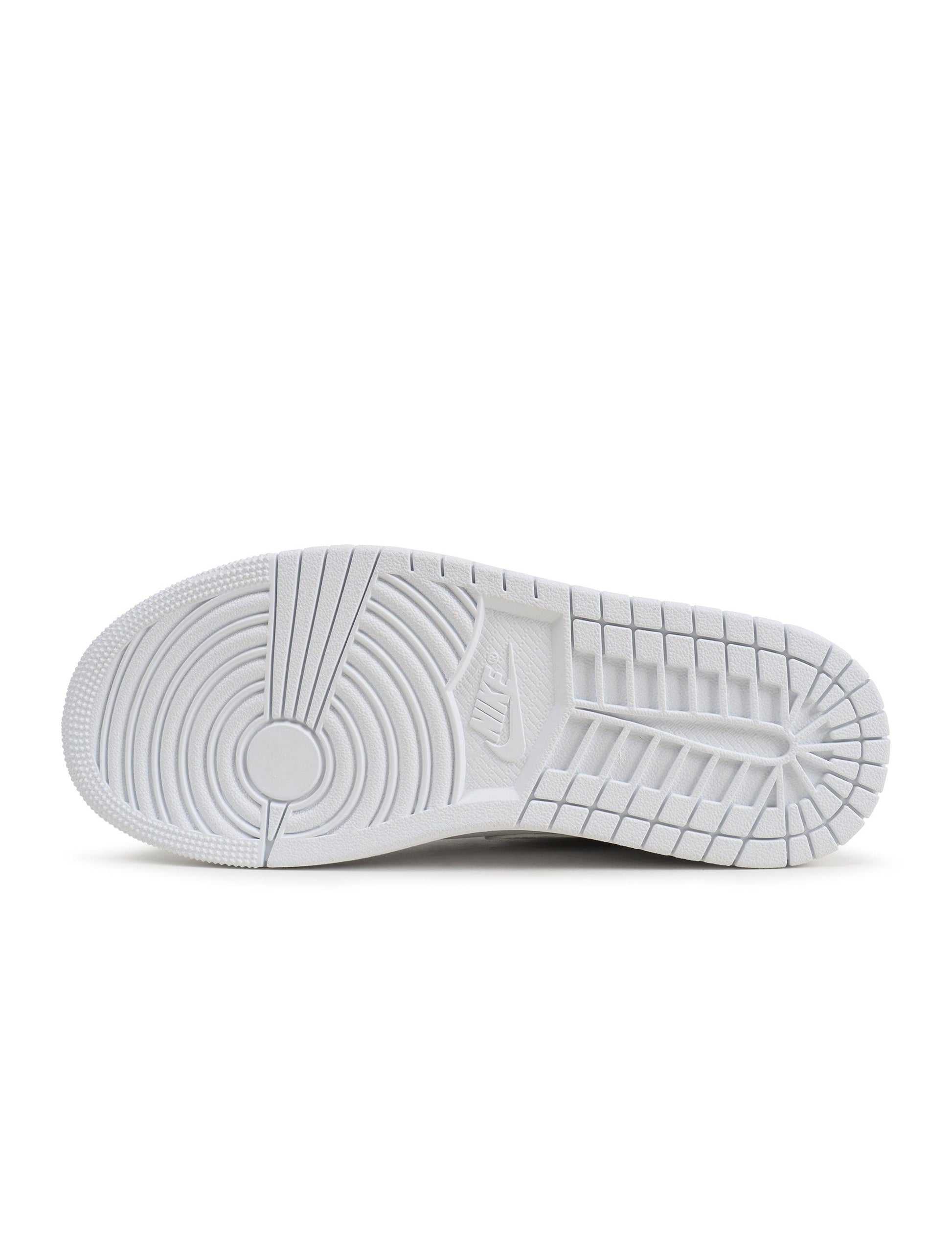Air Jordan Mens 1 Mid - Triple White Denim Exchange