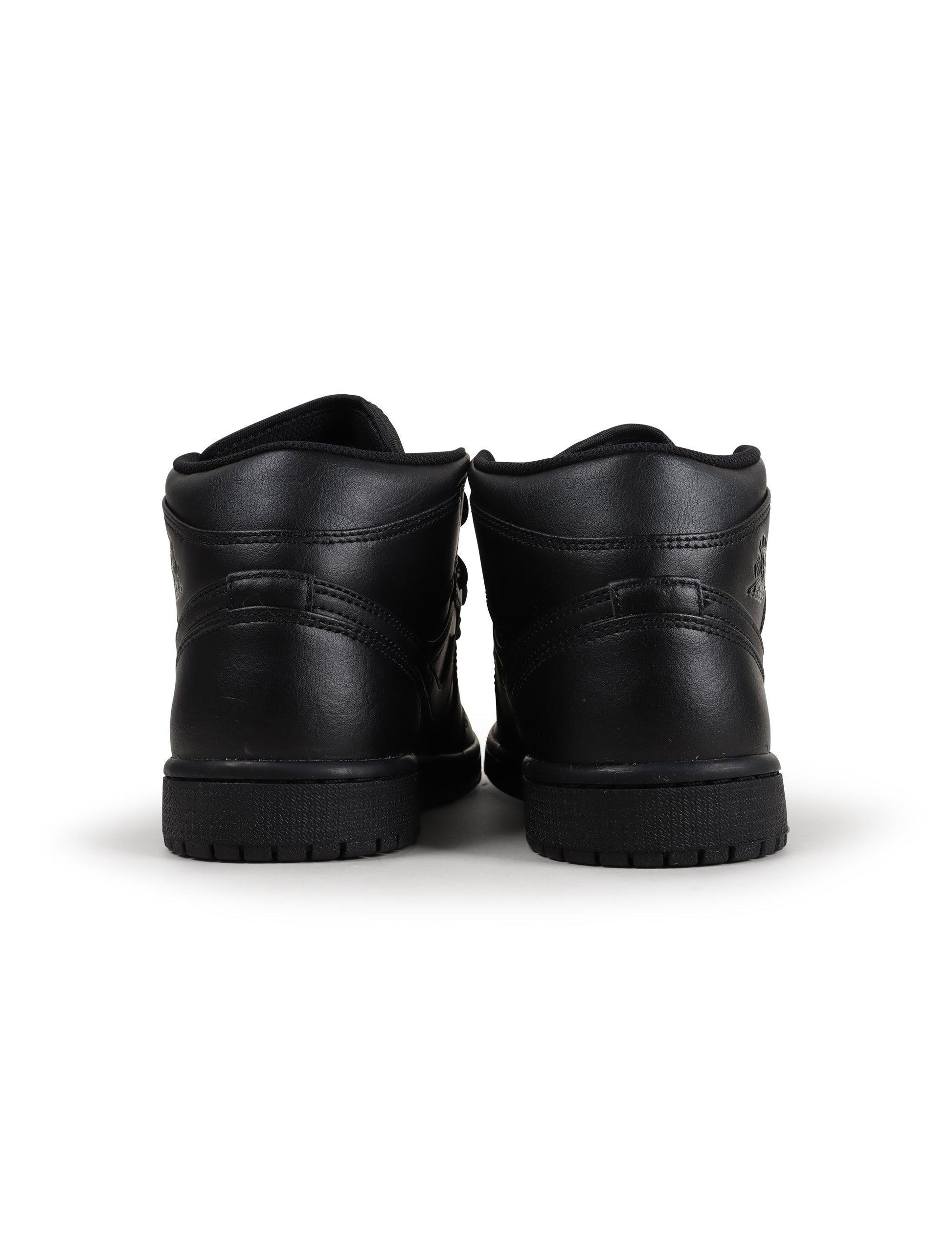 Air Jordan 1 Mid - Triple Black Denim Exchange