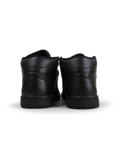 Air Jordan 1 Mid - Triple Black Denim Exchange