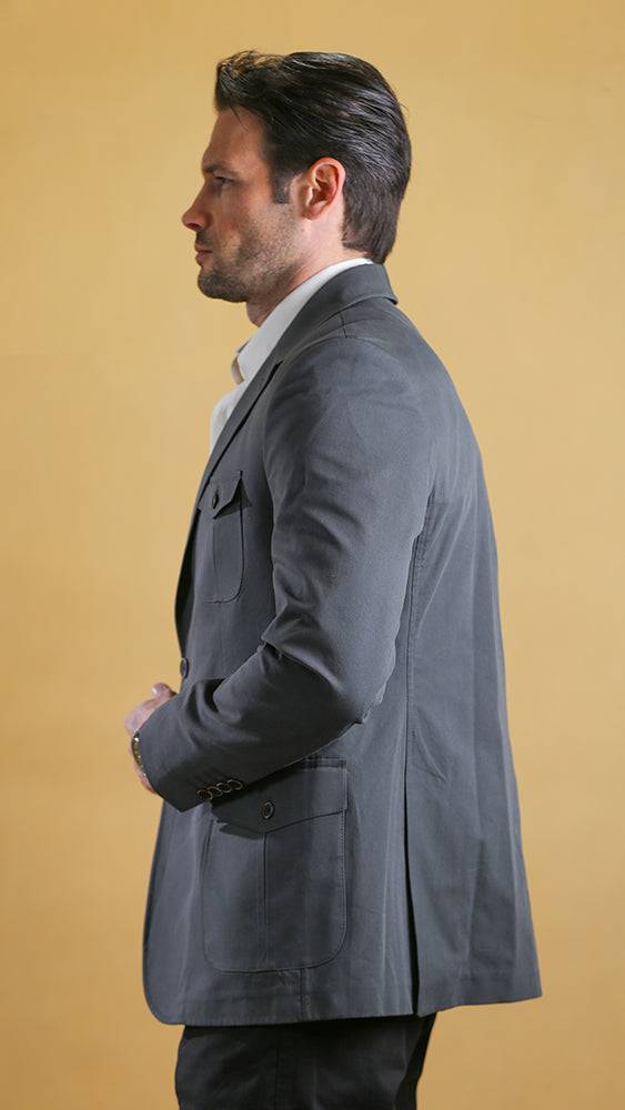 The Bespoke Blazer (Asphalt) Bright Moons