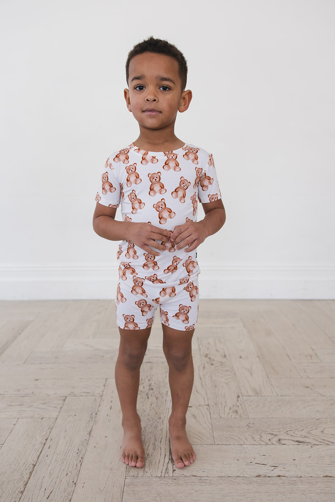 Cocoa - Biker Short Set Blush Lotus