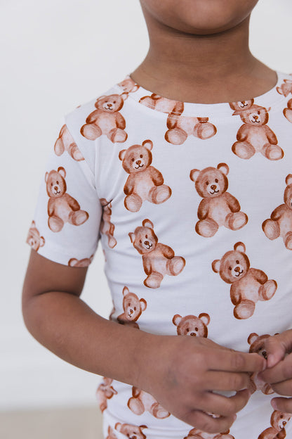 Cocoa - Biker Short Set Blush Lotus