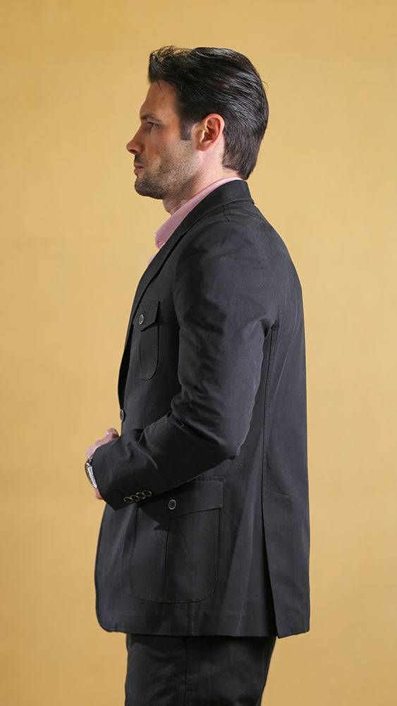 The Bespoke Blazer (Classic Black) Bright Moons