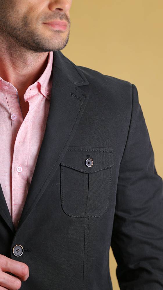 The Bespoke Blazer (Classic Black) Bright Moons