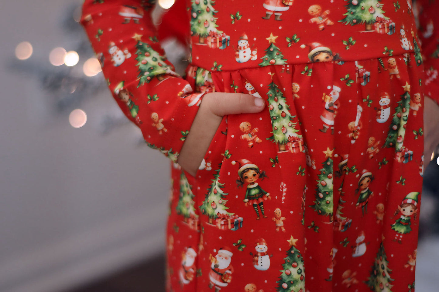Caroline Leggy Romper - Santas Workshop Always In Bloom Clothing Co